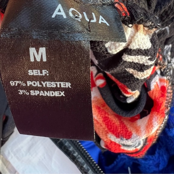 Aqua floral maxi dress milkmaid - Picture 3 of 4